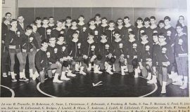1968 SWCS wrestling team.