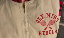 Dan Turnell's Ole Miss tennis jacket.