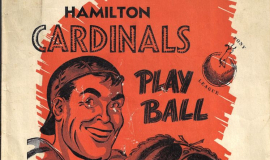 1946 Hamilton Cardinals program cover.