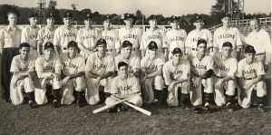 1945 Jamestown Falcons baseball team.