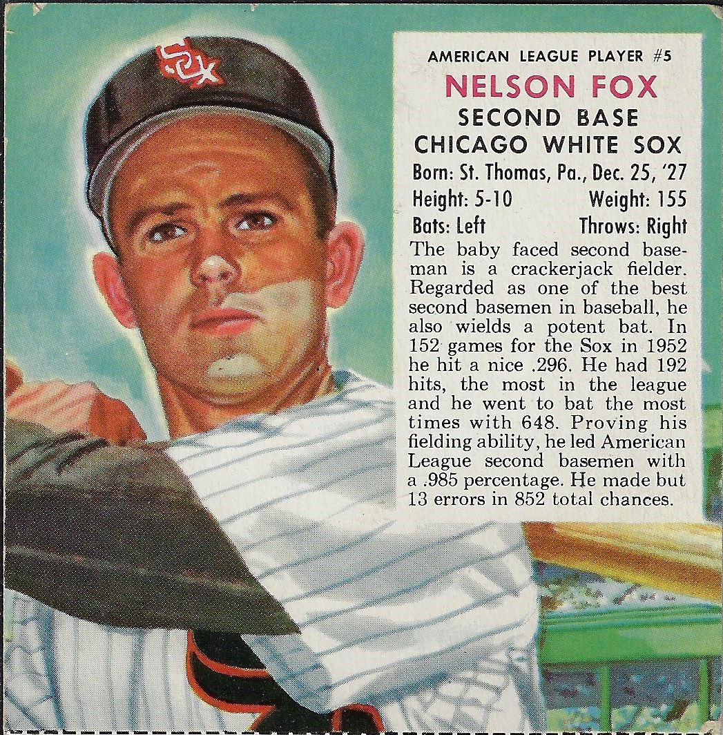 Nellie Fox 1953 Bowman Color Base #18 Price Guide - Sports Card Investor